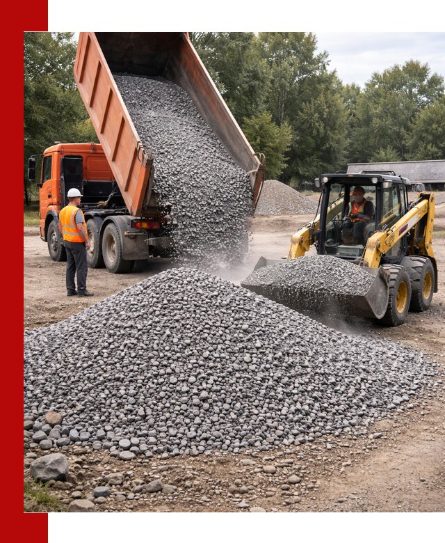 Купить гранитный щебень фракции 5–10 в Анапе с доставкой