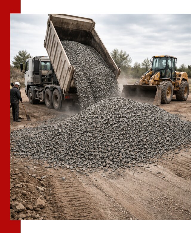Гранитный щебень фракция 10-20 с доставкой в Анапе