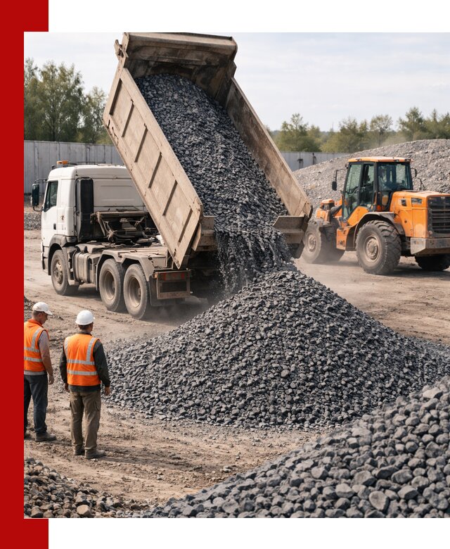 Доставка и продажа щебня габбро-диабаза в Анапе