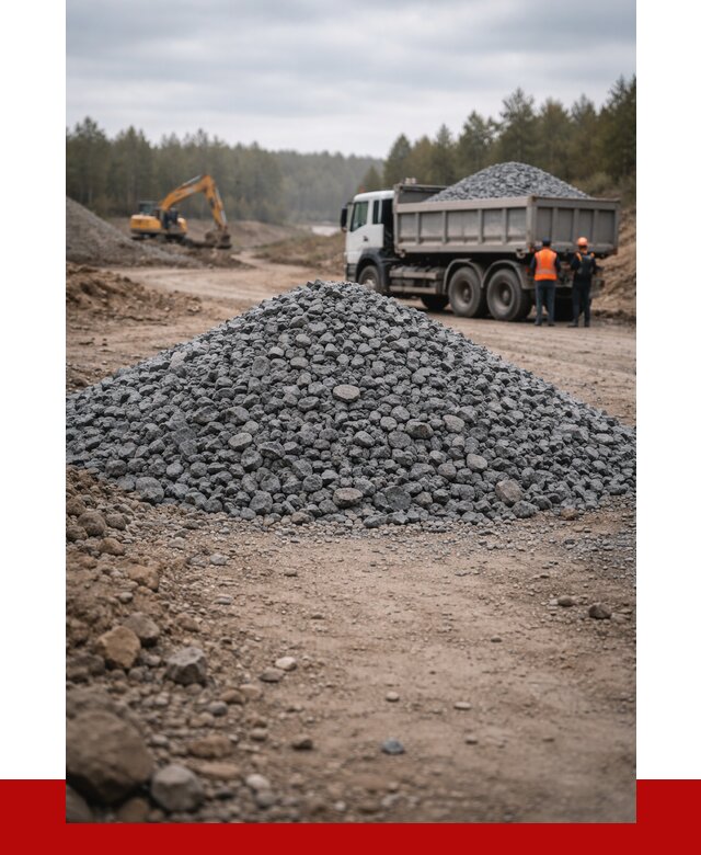 Щебень габбро диабаз фракция 40-70 в Анапе от 2284 р-ПРОНЕРУДНпа