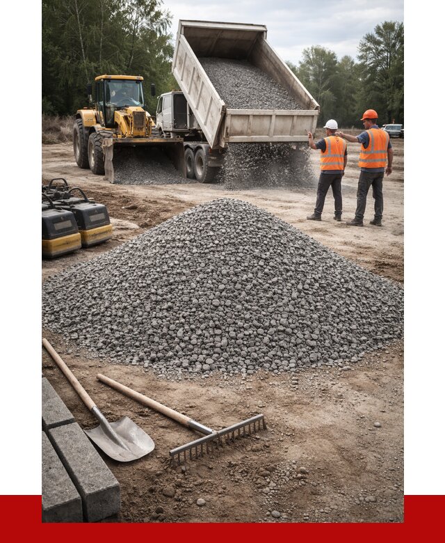 Гравийный щебень купить в Анапе от 2284 р. ПРОНЕРУДНпа