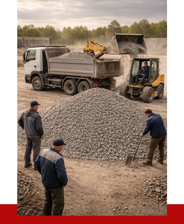 Гравийный щебень фракция 5-20 в Анапе от 2492 р. ПРОНЕРУДНпа