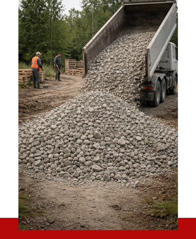 гравийный щебень фракция 70-120 в Анапе от 2544 р. ПРОНЕРУДНпа