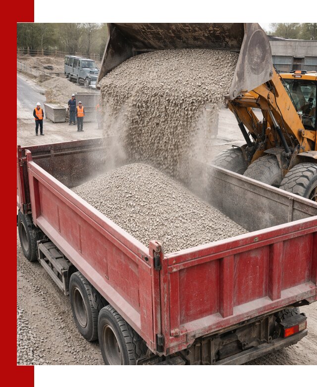 Купить известняковый щебень фракции 0-5 с доставкой в Анапе