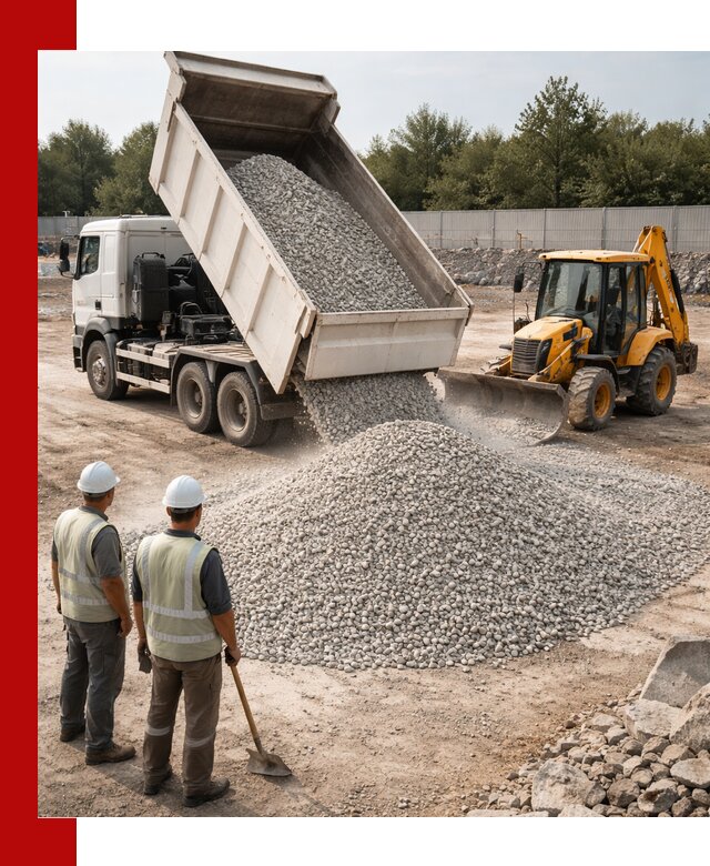 Купить известняковый щебень фракции 5–10 мм с доставкой в Анапе