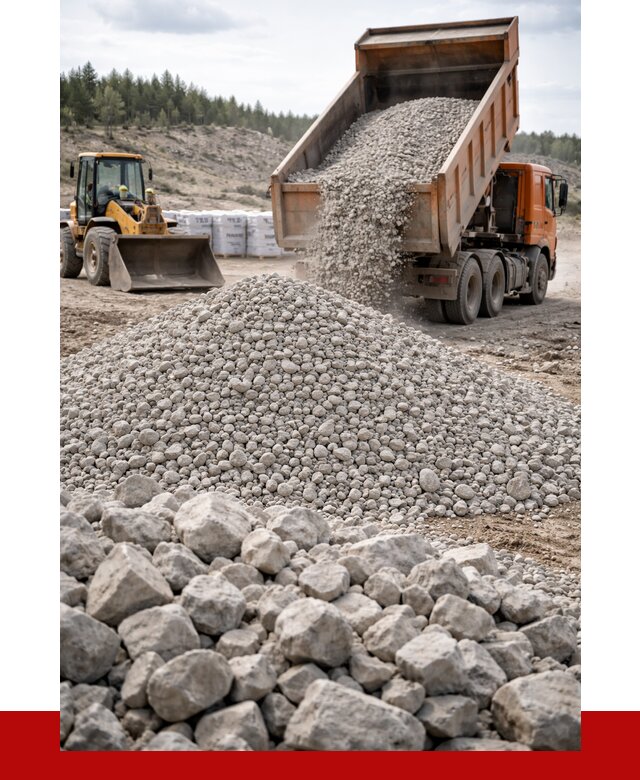 Доломитовый щебень фр. 20-40 в Анапе от 4361 р. | ПРОНЕРУДНпа