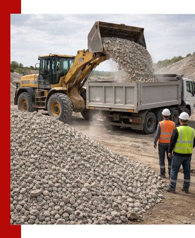 Доломитовый щебень фракция 40–71 доставка и продажа в Анапе