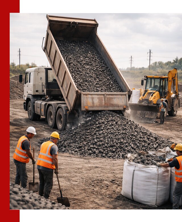 Шлаковый щебень фракция 40-70 с доставкой в Анапе