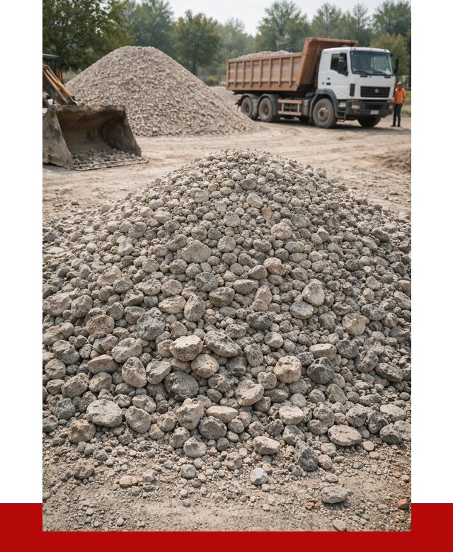 Вторичный щебень фракция 20-40 в Анапе от 2284 р ПРОНЕРУДНпа