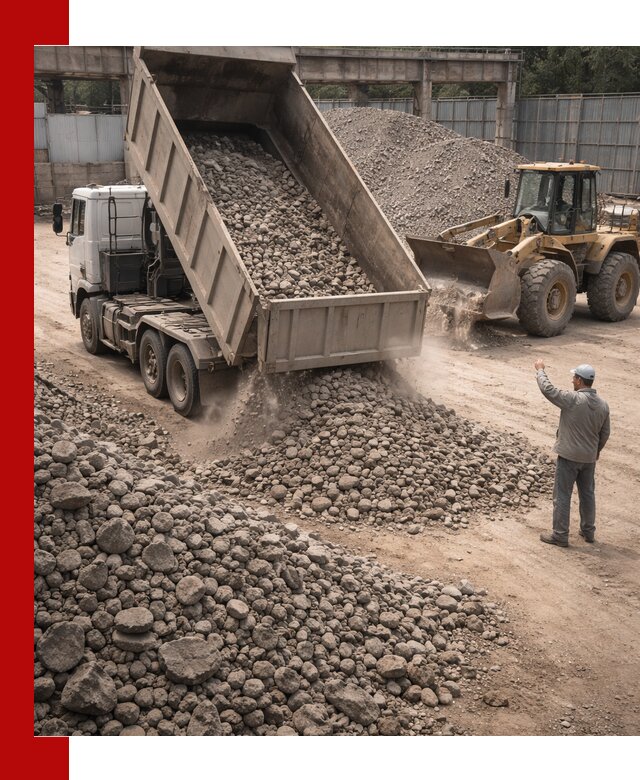 Вторичный щебень фракция 20-40 с доставкой в Анапе
