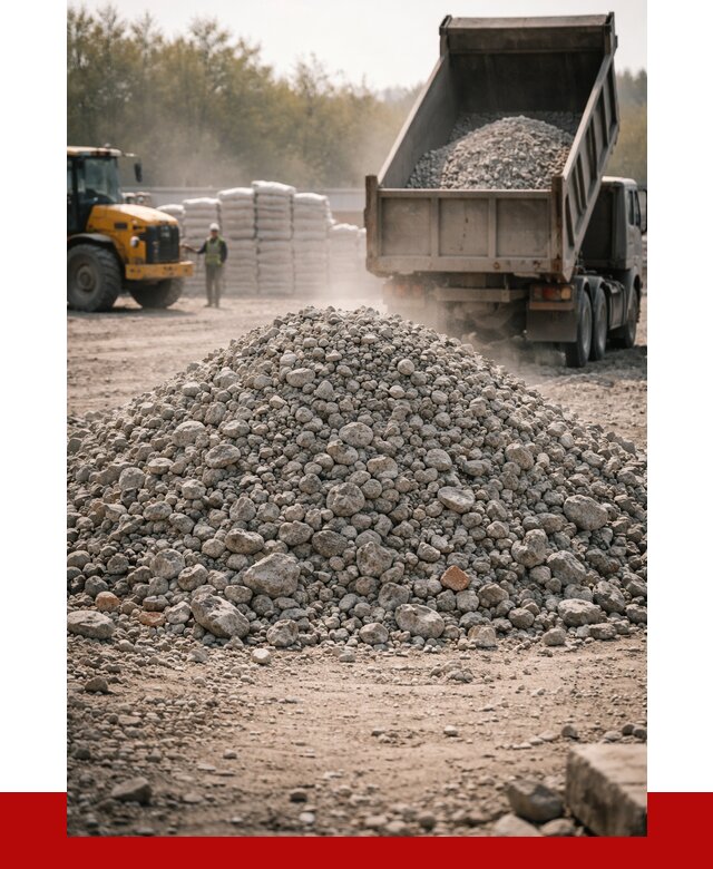 Вторичный щебень фракция 70-150 в Анапе от 1454 р. | ПРОНЕРУДНпа