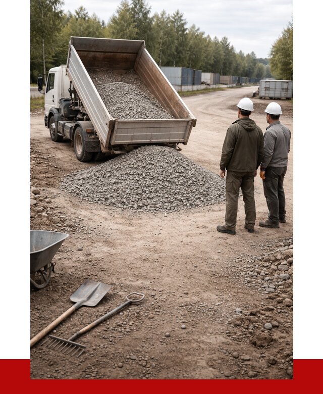 Бетонный щебень фракция 5-20 в Анапе от 3323 р., ПРОНЕРУДНпа