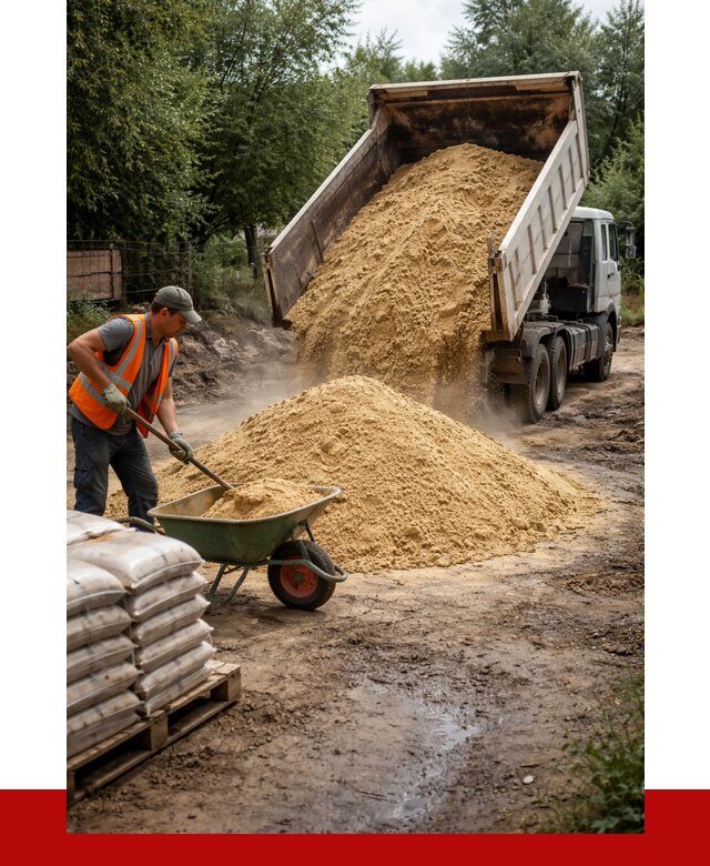 Купить песок с доставкой в Анапе от 1869 р. | ПРОНЕРУДНпа