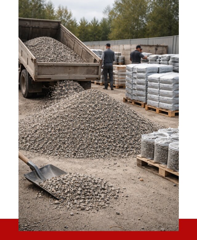 Гравий фракция 5-20 в Анапе купить от 2388 р. ПРОНЕРУДНпа