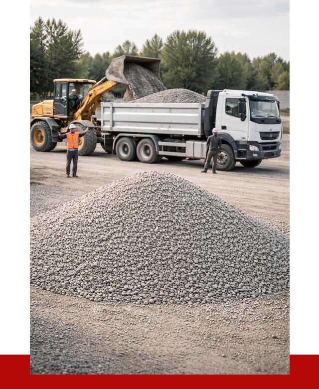 Купить мытый гравий в Анапе от 3634 р, доставка ПРОНЕРУДНпа