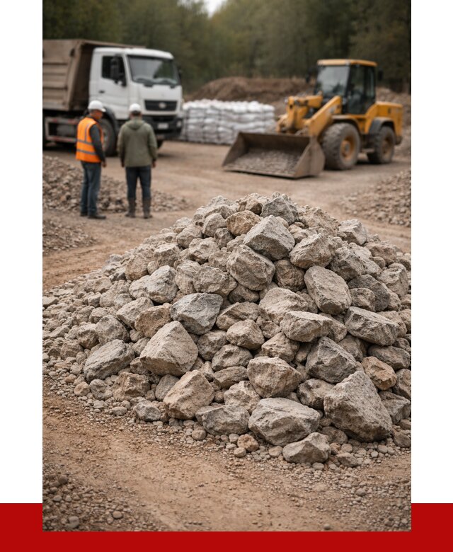 Купить бутовый камень с доставкой в Анапе от 2388 р. | ПРОНЕРУДНпа
