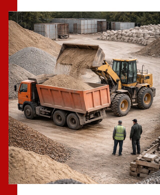 Доставка сыпучих смесей и смесей для стройки в Анапе