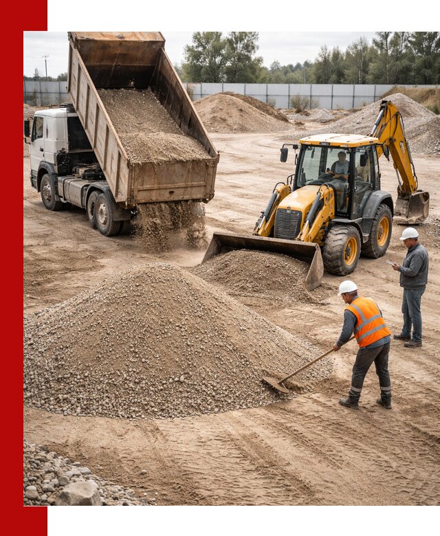 Поставка и доставка ПГС С4 в мешках и самосвалах в Анапе