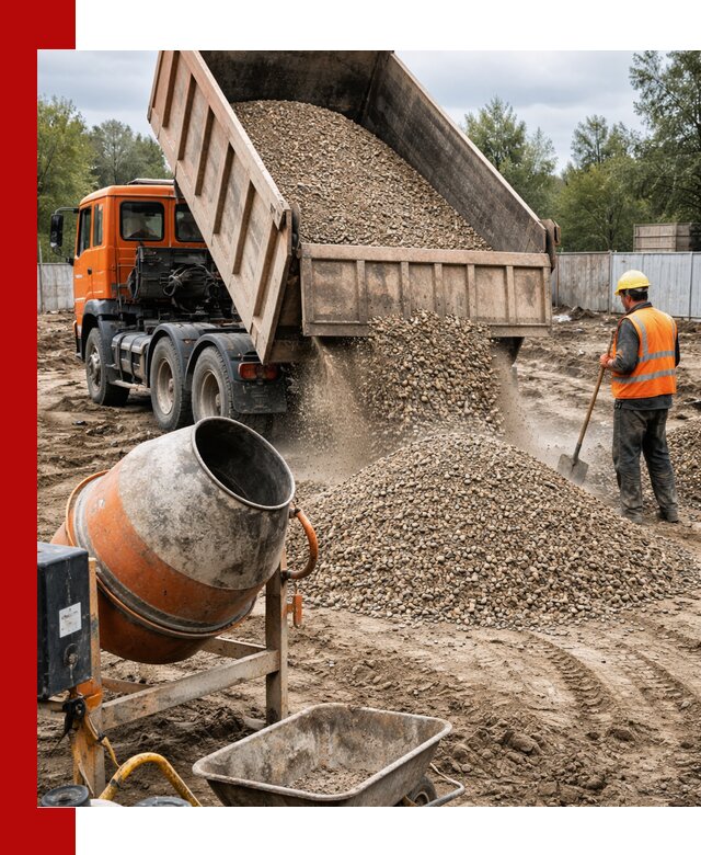 Опгс для бетона с доставкой самосвалом в Анапе от производителя