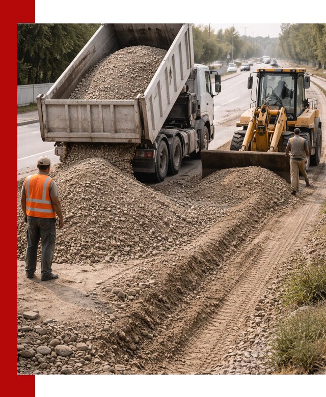 Опгс для устройства дорог и подсыпки в Анапе