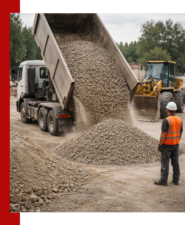 Доставка щпс в Анапе — щебеночно-песчаная смесь под заборы и дорожки