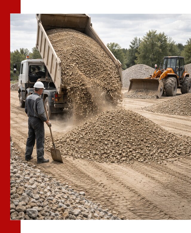Доставка щпс С3 в Анапе самосвалами и бортовыми грузовиками