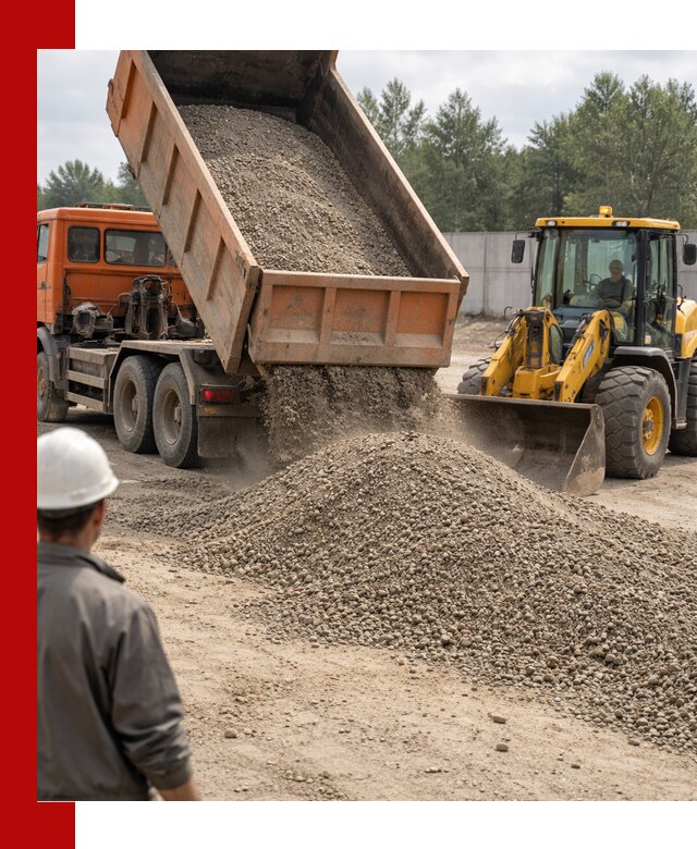 Доставка щпс С8 самосвалами в Анапе от производителя