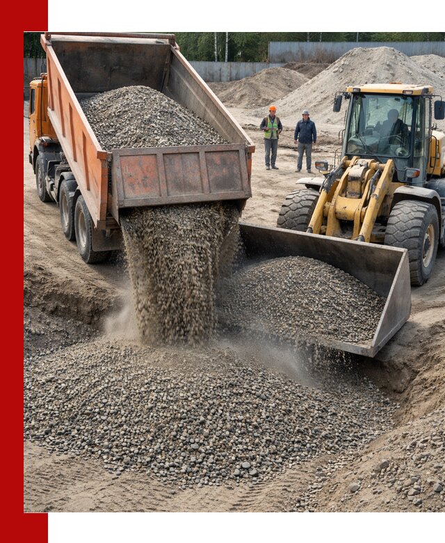 Доставка щпс С9 самосвалами по выгодным тарифам в Анапе