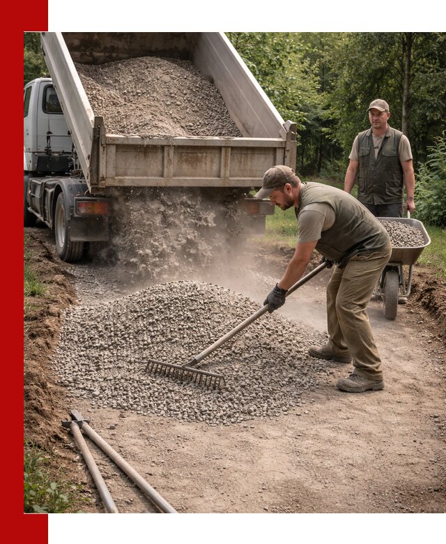 Каменная крошка для дорожек с доставкой в Анапе