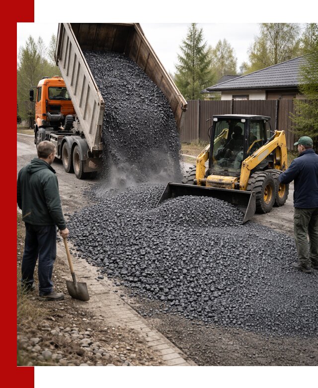 Крошка габбро с доставкой в Анапе для строительных работ