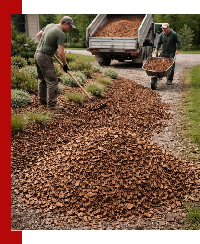 Крошка для мульчирования с доставкой в Анапе