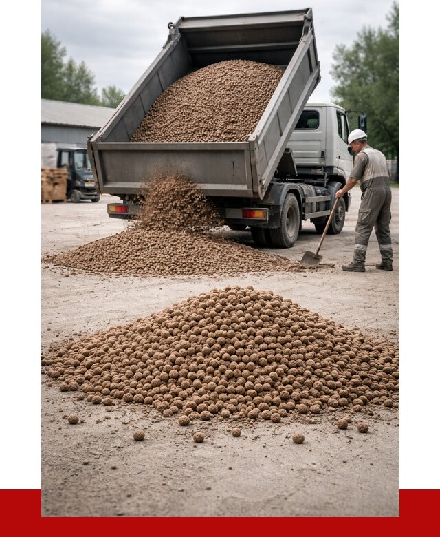 Керамзит с доставкой в Анапе от 4361 р. за м3 | ПРОНЕРУДНпа