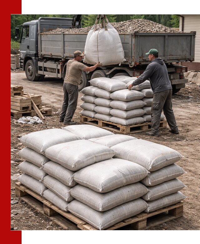 Керамзит в мешках с доставкой в Анапе от компании-поставщика