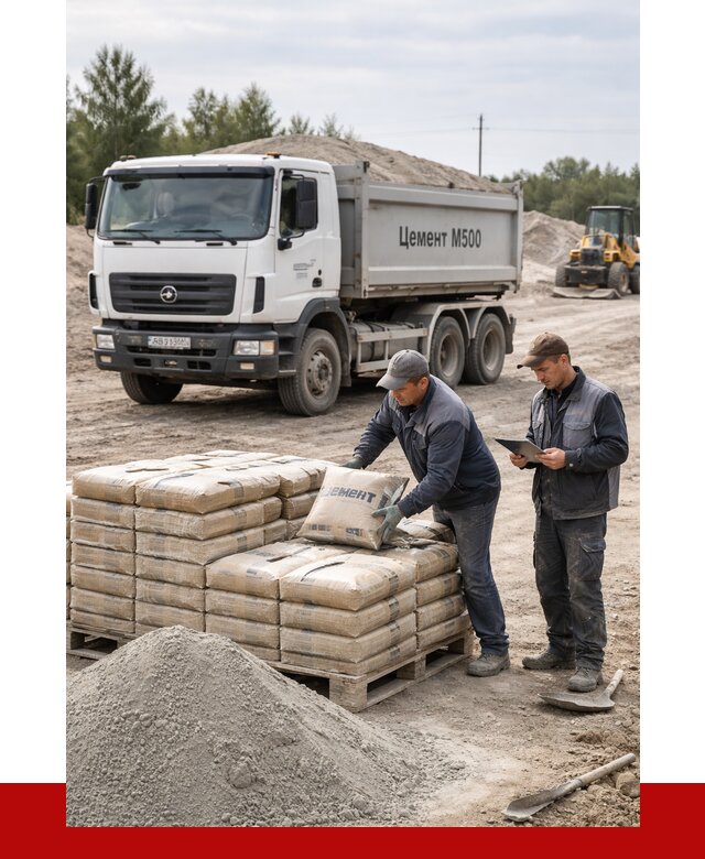 Купить цемент м500 с доставкой в Анапе от 5400 р. | ПРОНЕРУДНпа