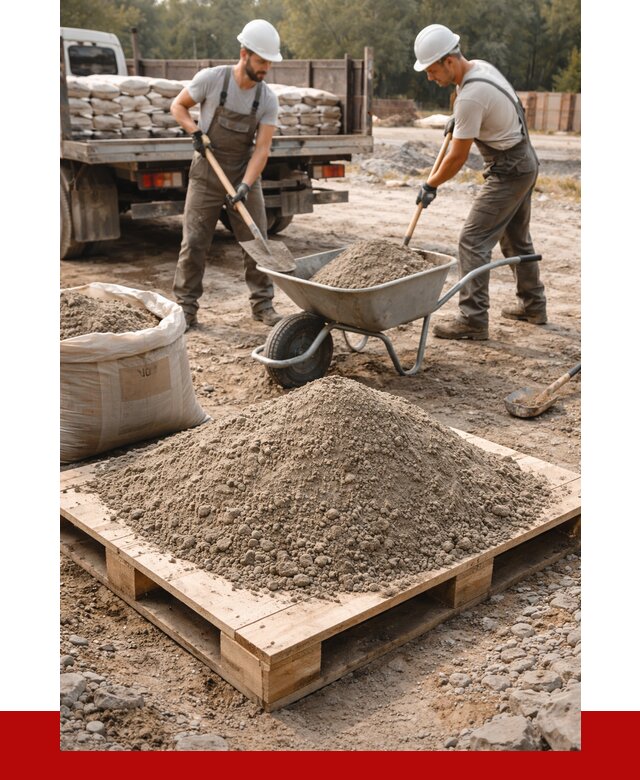 Цементно песчаная смесь М100 в Анапе от 5400 р. за куб | ПРОНЕРУДНпа