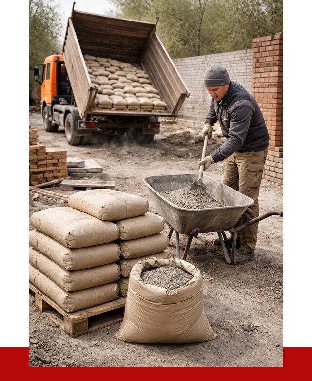 Купить сухую смесь для кладки в Анапе от 1246 р. | ПРОНЕРУДНпа