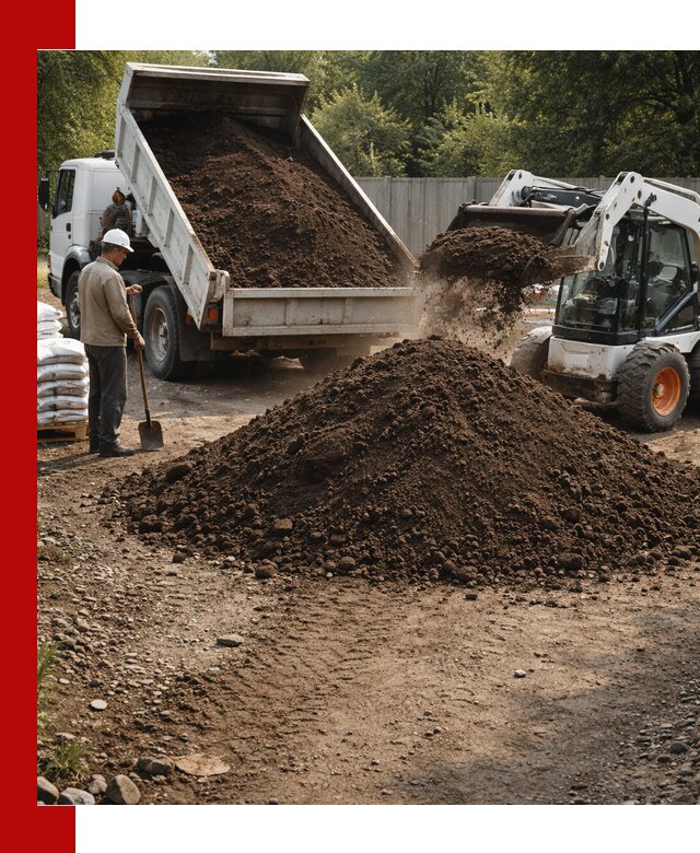 Доставка растительного грунта в Анапе от производителя оптом и в розницу