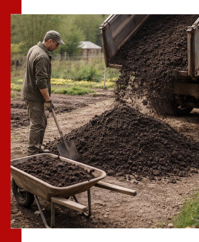 Доставка качественной земли для огорода в Анапе