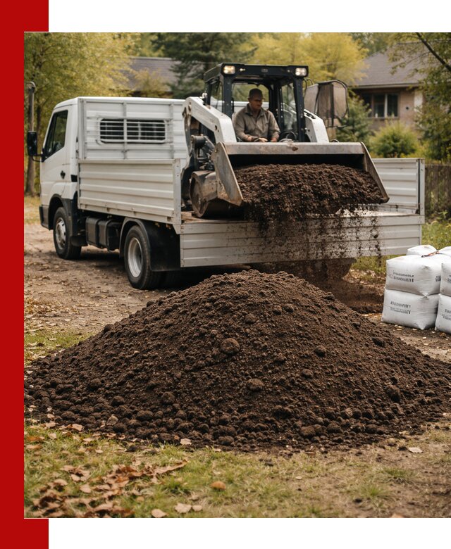 Доставка садовой земли в больших объёмах в Анапе