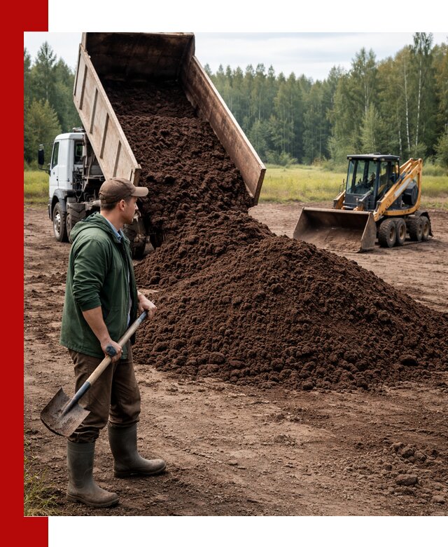 Купить верховой торф с доставкой в Анапе для садоводства и растений