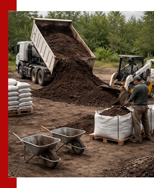 Доставка и продажа торфогрунта в Анапе оптом и в розницу