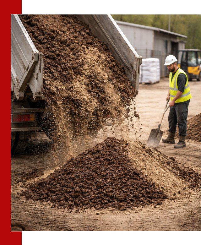 Доставка торфо-песчаной смеси в Анапе для строительства и озеленения