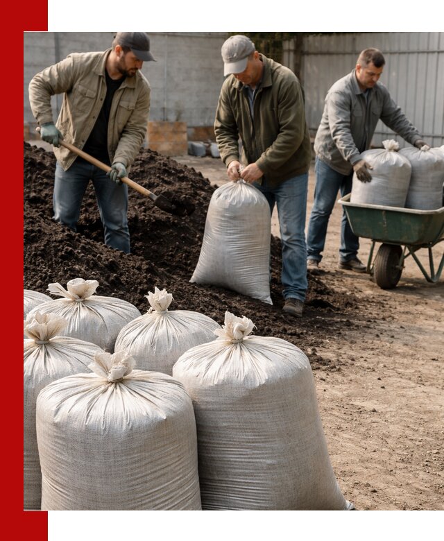 Купить чернозем в мешках с доставкой в Анапе