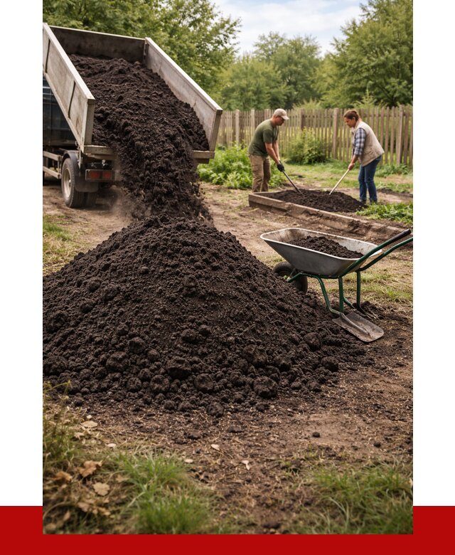 Купить чернозем для огорода в Анапе от 2596 р. | ПРОНЕРУДНпа