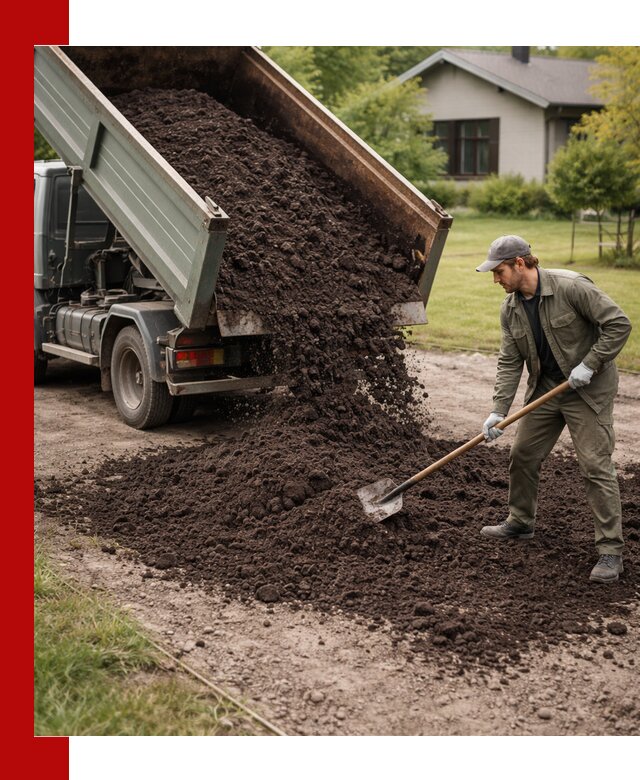 Чернозем для газона с доставкой в Анапе быстро и качественно