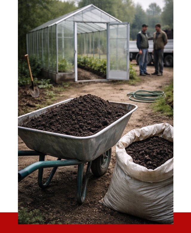 Чернозем для теплицы в Анапе с доставкой от 1558 р. | ПРОНЕРУДНпа