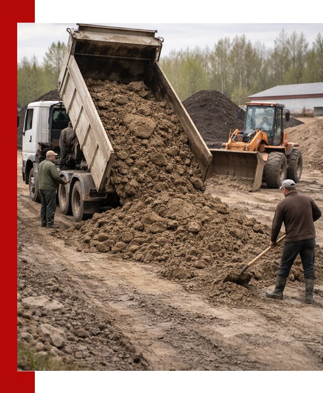 Доставка глин и суглинков в Анапе оптом и вкрай