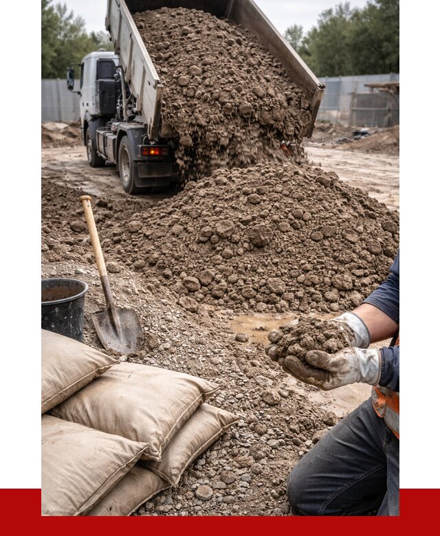 Купить глина для засыпки в Анапе от 1246 р. за куб | ПРОНЕРУДНпа