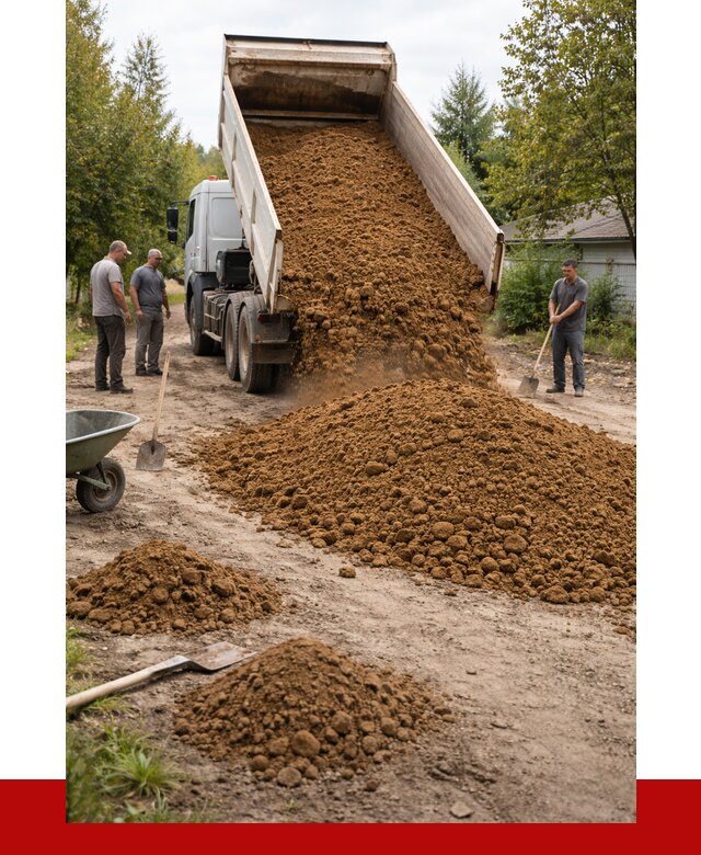 Купить суглинок с доставкой в Анапе от 2596 р. за куб | ПРОНЕРУДНпа