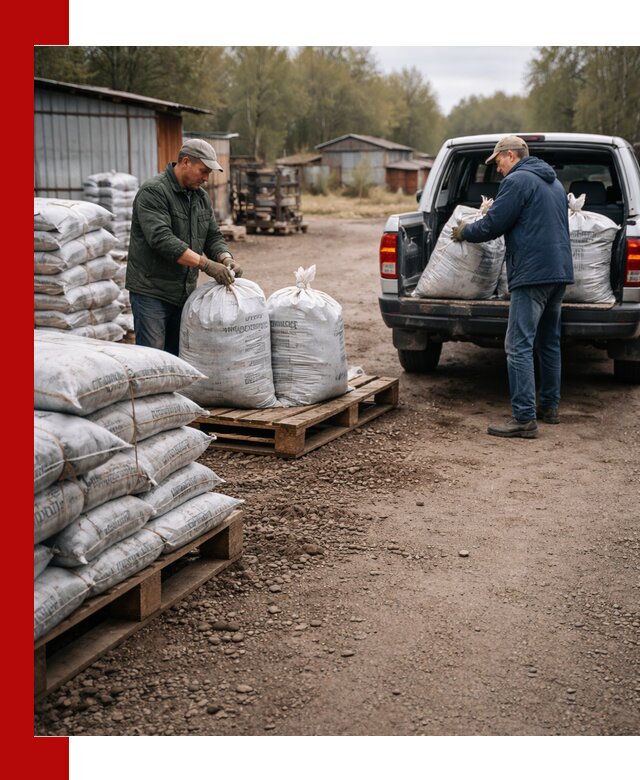 Купить конский навоз в мешках с доставкой в Анапе